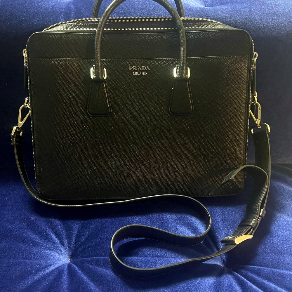 Prada Saffiano briefcase
